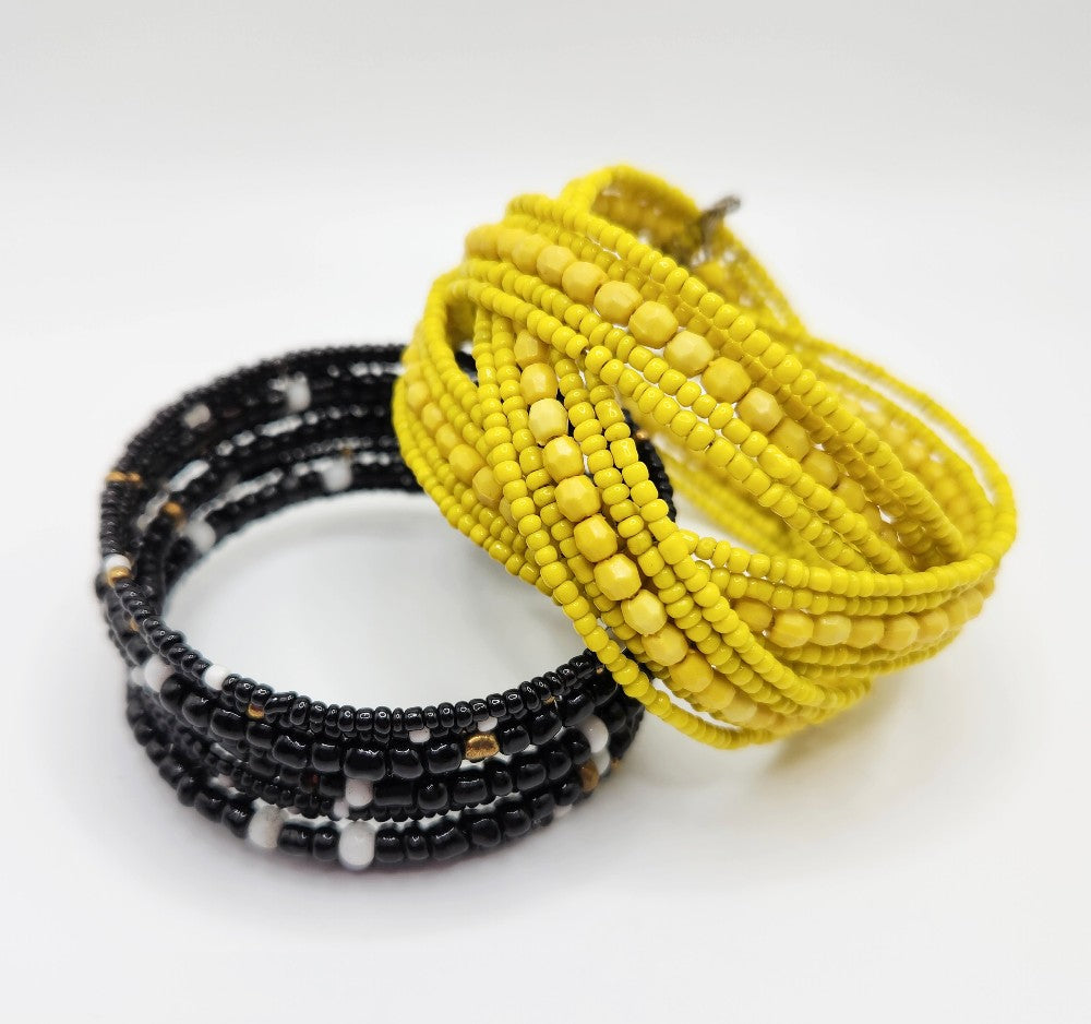 Seed Bead Cuff Bracelet