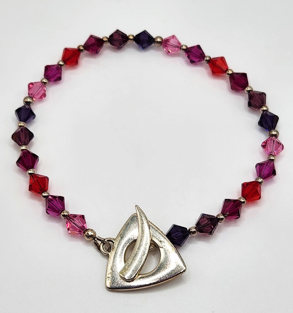 Berry Blast Swarovski Crystal Bracelet/Anklet