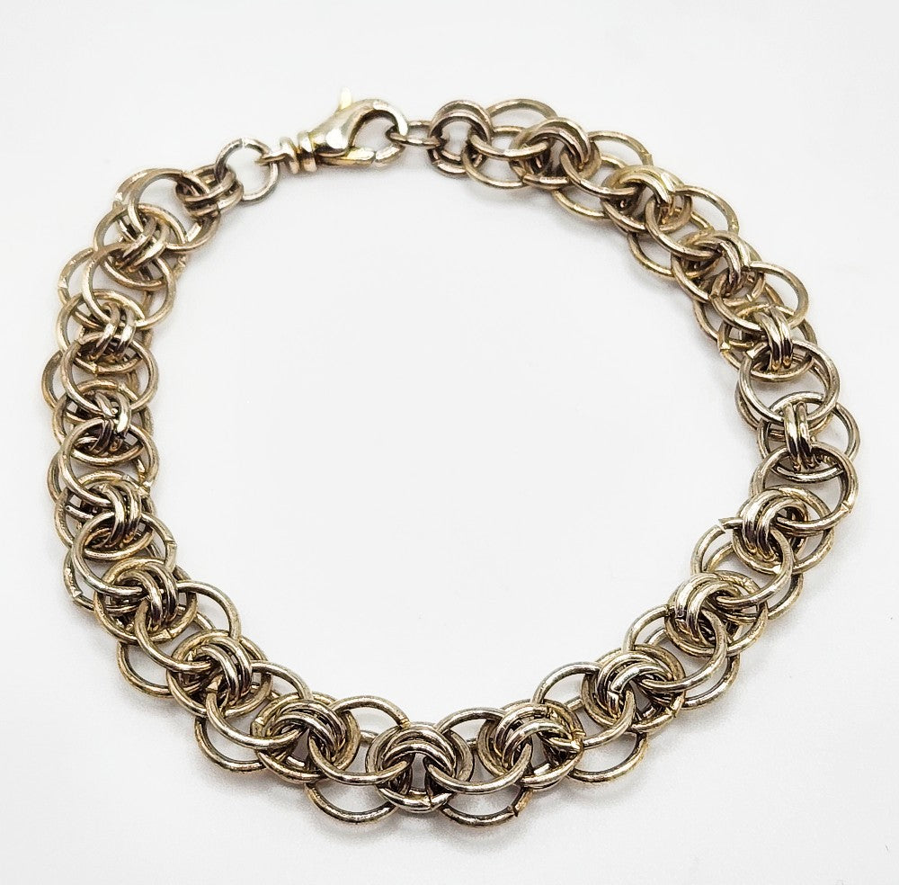 Helm Style Chainmail Bracelet