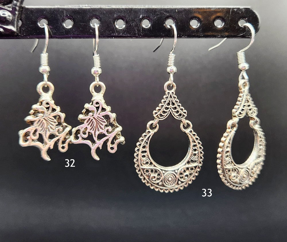 $12.50 Silver-toned Earrings